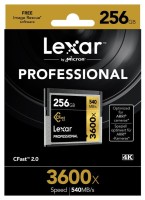 Karta pamięci Lexar Professional 3600x CFast 2.0 256GB
