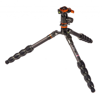 Statyw 3 Legged Thing Eclipse Leo, włókna węglowe, 5-sekcji, udźwig 30 kg, głowica kulowa Switch