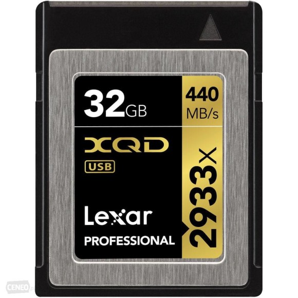 Karta Lexar XQD 2.0 Professional 32GB 2933x 440MB/s 
