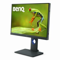 Monitor Benq SW240 - 24 cale FullHD czarny + kaptur ochronny 
