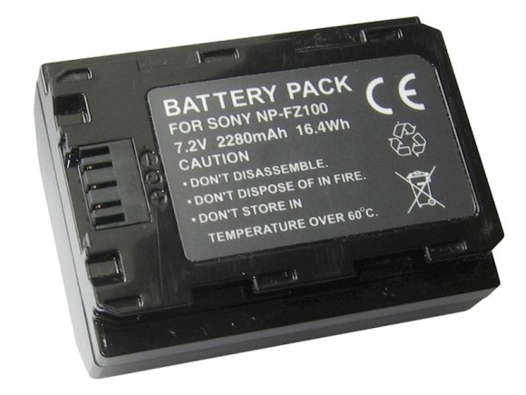 Akumulator ZOOM NP-FZ100 2280mAh