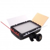 Diodowa Sampa NanGuang LED LD160 video - wrota, dyfuzor, filtr