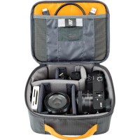 Mała torba Lowepro GEARUP Camera Box Medium Dark Grey