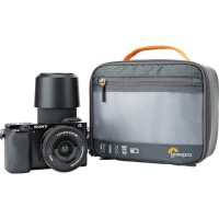 Mała torba Lowepro GEARUP Camera Box Medium Dark Grey