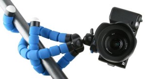 Mały statyw elastyczny Fotopro RM-100-1R czerwony