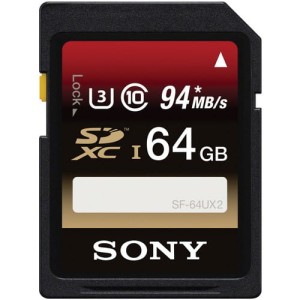 Karta pamięci Sony 64GB  94MB/s Expert SDXC UHS-I CL10 U3 SF-64UX2