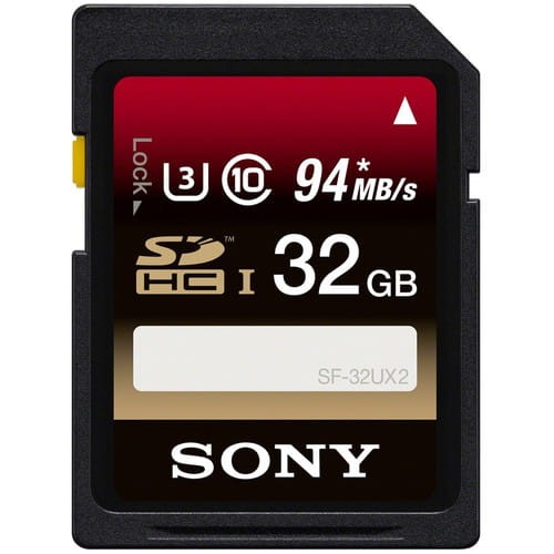 Karta pamięci Sony Expert SDXC 32GB UHS-I CL10 U3 94MB/s SF-32UX2