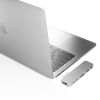 Hub HyperDrive DUO Hub/USB-C Space Gray MacBook Pro