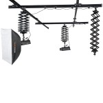 Sufitowy system zawieszania lamp FreePower (3 pantografy, do 15Kg)