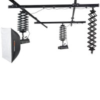 Sufitowy system zawieszania lamp FreePower (3 pantografy, do 15Kg)
