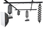 Sufitowy system zawieszania lamp FreePower (4 pantografy, do 15Kg)