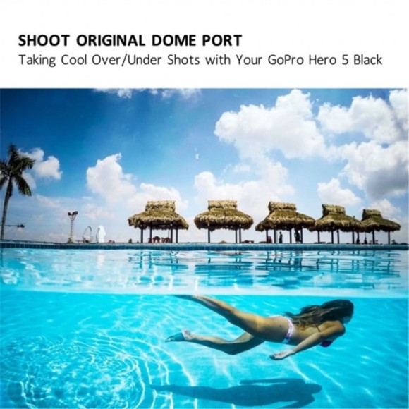 Obudowa podwodna Dome do GoPro Hero5 / 6 / Hero7 BLACK