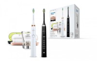 Szczoteczka soniczna Philips Sonicare DiamondClean HX9392/39 zestaw dwóch szczoteczek sonicznych - złota i czarna