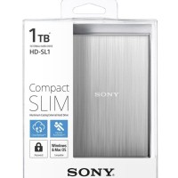 Dysk zewnętrzny Sony HD-SL1 Slim 1TB 