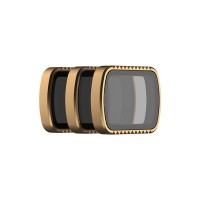Zestaw 3 filtrów PolarPro  Zestaw 3 filtrów PolarPro ND4 ND8 ND16 SHUTTER Cinema do DJI Osmo PocketSHUTTER Cinema Series do DJI Osmo Pocket (PCKT-CS-SHUTTER)