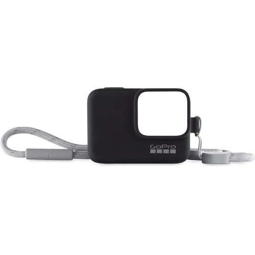 Silikonowa obudowa GoPro Sleeve + Lanyard - czarna ACSST-001