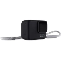 Silikonowa obudowa GoPro Sleeve + Lanyard - czarna ACSST-001