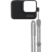Silikonowa obudowa GoPro Sleeve + Lanyard - czarna ACSST-001