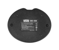 Zestaw ładowarka dwukanałowa Newell SDC-USB i dwa akumulatory NP-F570 do monitorów podglądowych i lamp LED