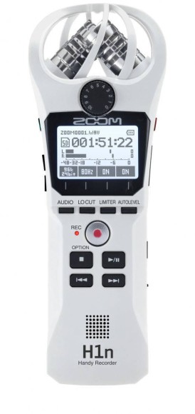 Rejestrator dźwięku Zoom H1n White