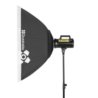 Zestaw lamp studyjnych Quadralite Move X 300 mocowanie Bowens