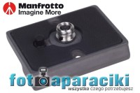 Płytka szybkozłączka Manfrotto MN200PL-1/4 + adapter 3/8 Oryginalna