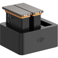 Zestaw oryginalnych 2 akumulatorów + ładowarka DJI Charging Kit Osmo Action