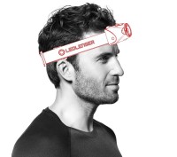 Latarka czołowa Ledlenser MH3 Blue