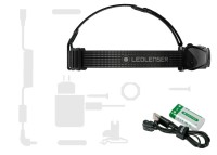 Latarka czołowa Ledlenser MH7 Black