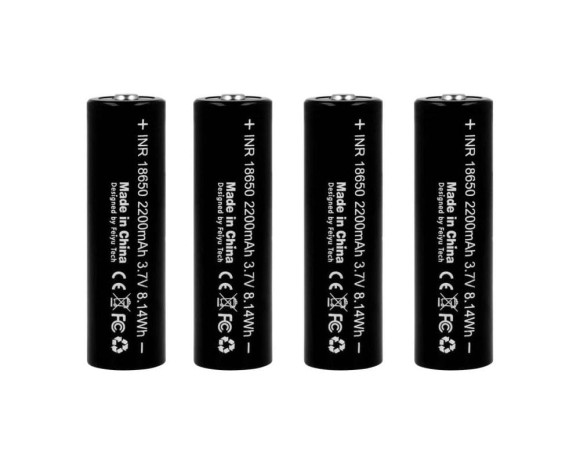  Zestaw 4 akumulatorów FeiyuTech INR 18650 do gimbali serii AK