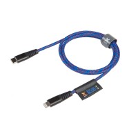 Kabel XTORM Solid Blue CS032 USB-C Lightning (1m)