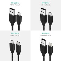 Kabel USB - micro USB RAVPower - 0,9 m biały RP-CB016