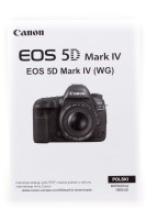 Instrukcja obsługi PL do Canon 5D IV pełna 609 stron