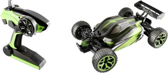Samochód zdalnie sterowany Hyper Striker 1:16 RC Electric Buggy 4WD zielony