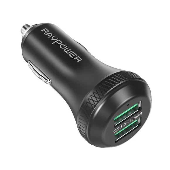 Ładowarka samochodowa RAVPower RP-VC007 - Quick Charge 3.0