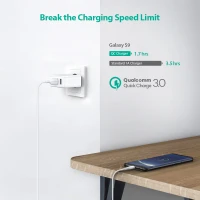 Ładowarka sieciowa RAVPower RP-PC006 - Quick Charge 3.0, biała