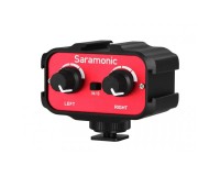 Adapter audio Saramonic SR-AX100 - dwukanałowy pasywny