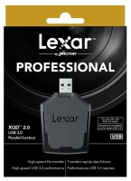 Karta pamięci Sony XQD G 64GB 440 mb/s / 400mb/s QDG64E-R + Czytnik do kart Lexar Professional XQD v2.0 USB 3.0 