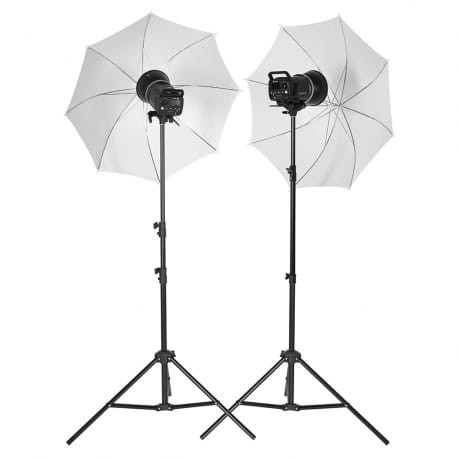 Zestaw lamp błyskowych Quadralite Up! X 400 Kit