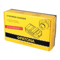 Ładowarka Patona Synchron do SONY NP-FW50 z wyświetlaczem LCD