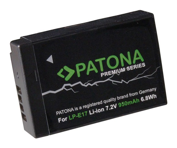 Akumulator Patona Premium zamiennik Canon LP-E17 + ładowarka 