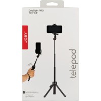 JOBY GripTight Pro TelePod 2w1 Statyw z głowicą i kijek do selfie + pilot + uchwyt GoPro + uchwyt smartfon JB01534-BWW