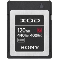 Karta pamięci Sony XQD G 120GB (440MB/s) + Czytnik kart XQD DELKIN 10 Gbps USB 3.1