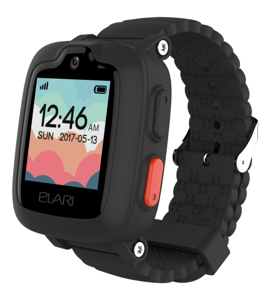 Zegarek dla dzieci Elari KidPhone 3G - czarny