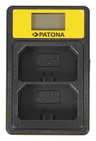 Ładowarka podwójna Patona Smart Dual LCD USB Sony NP-FZ100
