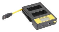 Ładowarka podwójna Patona Smart Dual LCD USB Panasonic DMW-BLG10