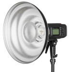 Beauty Dish Quadralite Wave srebrny 55