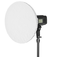 Beauty Dish Quadralite Wave srebrny 70