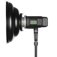 Beauty Dish Quadralite Wave srebrny 70