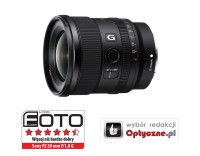 Obiektyw Sony FE 20mm f/1.8 G+ filtr UV gratis!  (SEL20F18G)